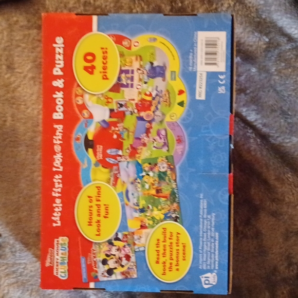 MICKEY MOUSE CLUB HOUSE PUZZLE & BOOK SET NEW! - Picture 4 of 4